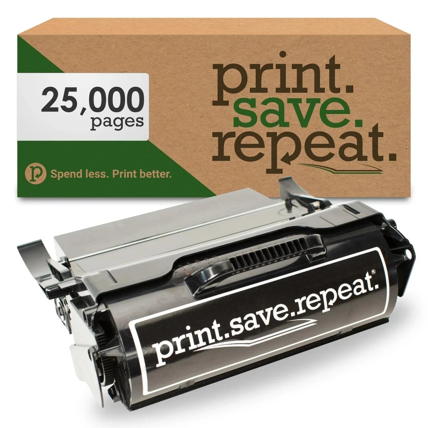 Lexmark Black Toner Cartridge Return Program High Yield 25,000 Pages, GSA - T650H41G LEXMARK