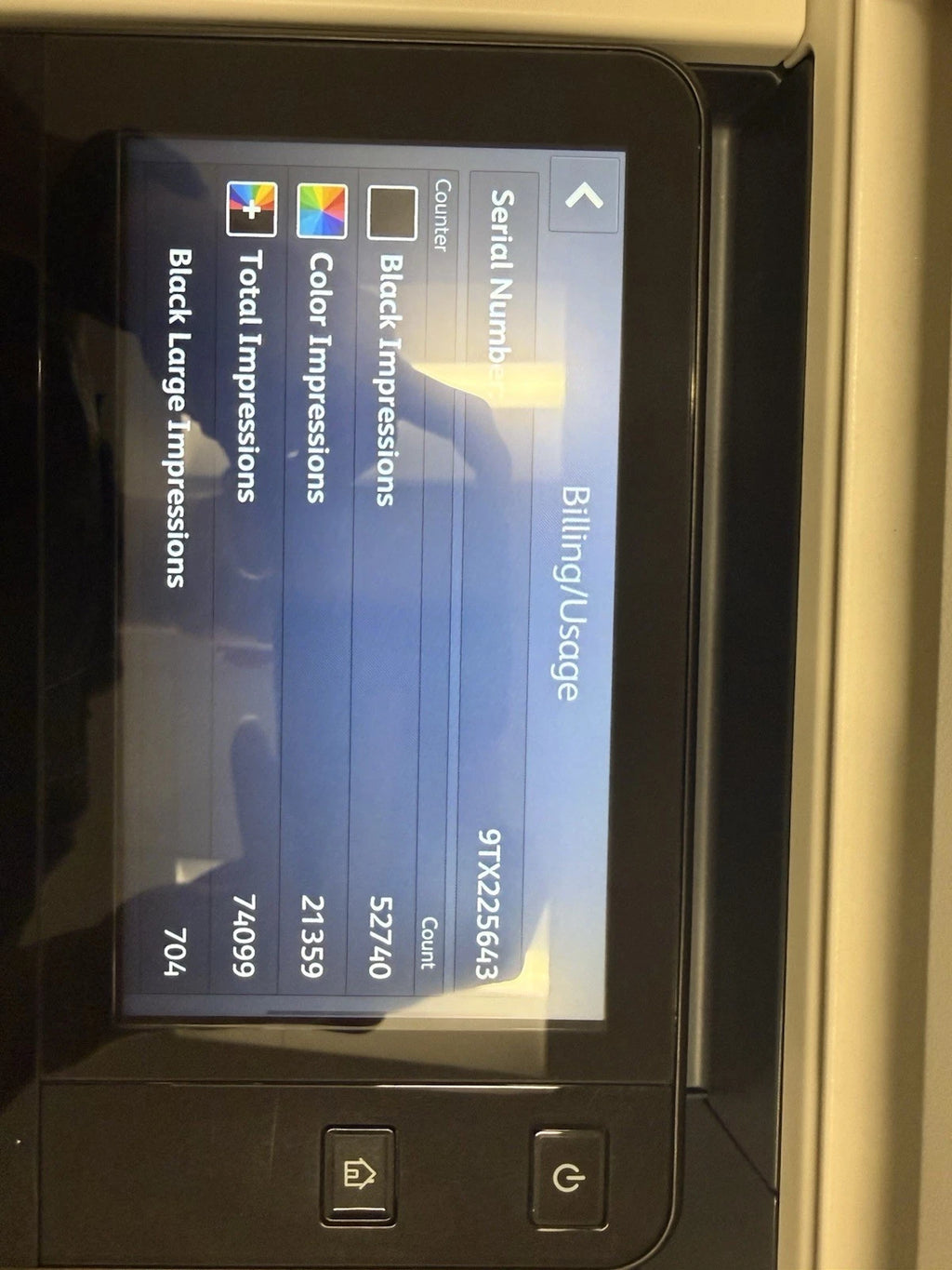 Xerox VersaLink C7020 Color Copier Printer Scanner / Only 74k Meter