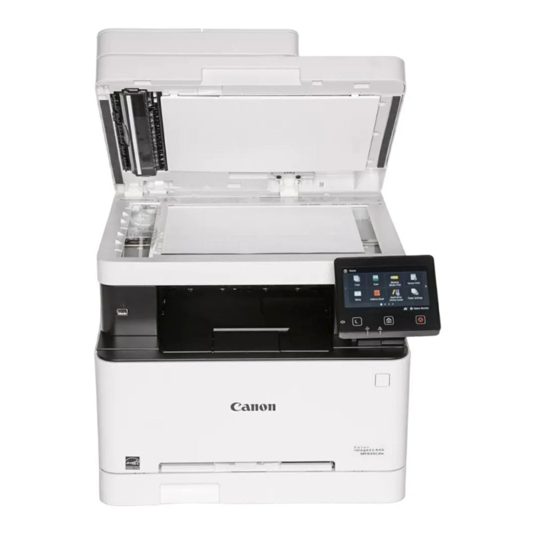 Canon Color ImageCLASS MF654Cdw 3 in 1 Wireless White and Black Laser Printer