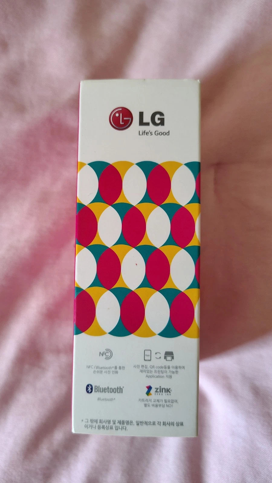 LG Pocket Photo Printer PD239 Portable