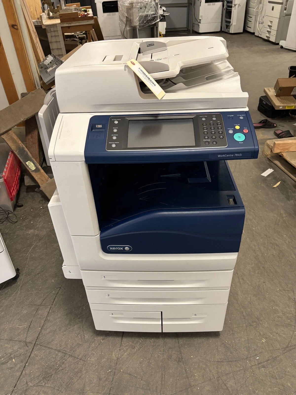 Xerox WC7845i (HARDLY USED) Super low meter 5K Duplex, Feeder,4Dr,Net,Scan,fax