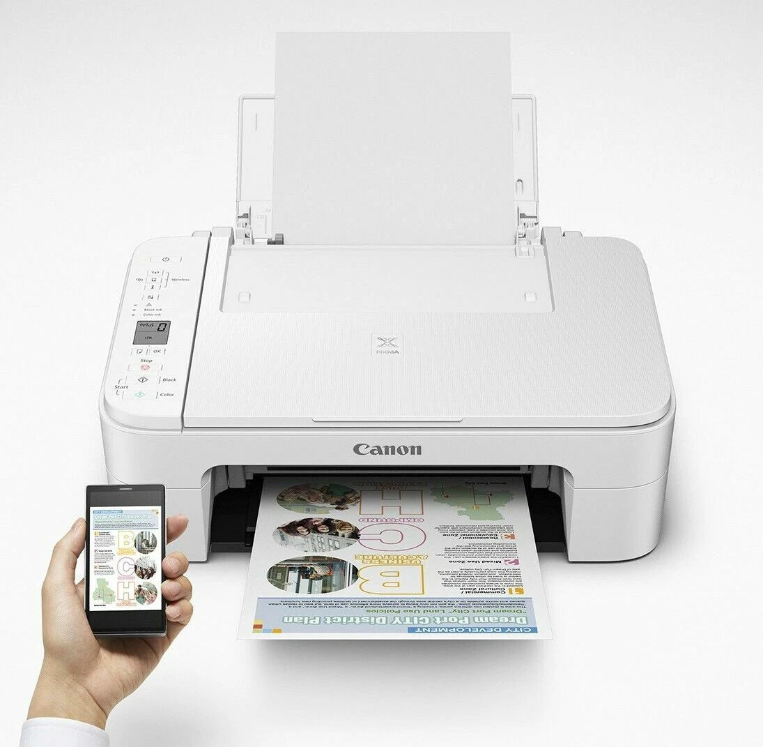 New Canon 3722 (3522) Wireless Printer-Copy-Scan-Photo-Homework-Office work