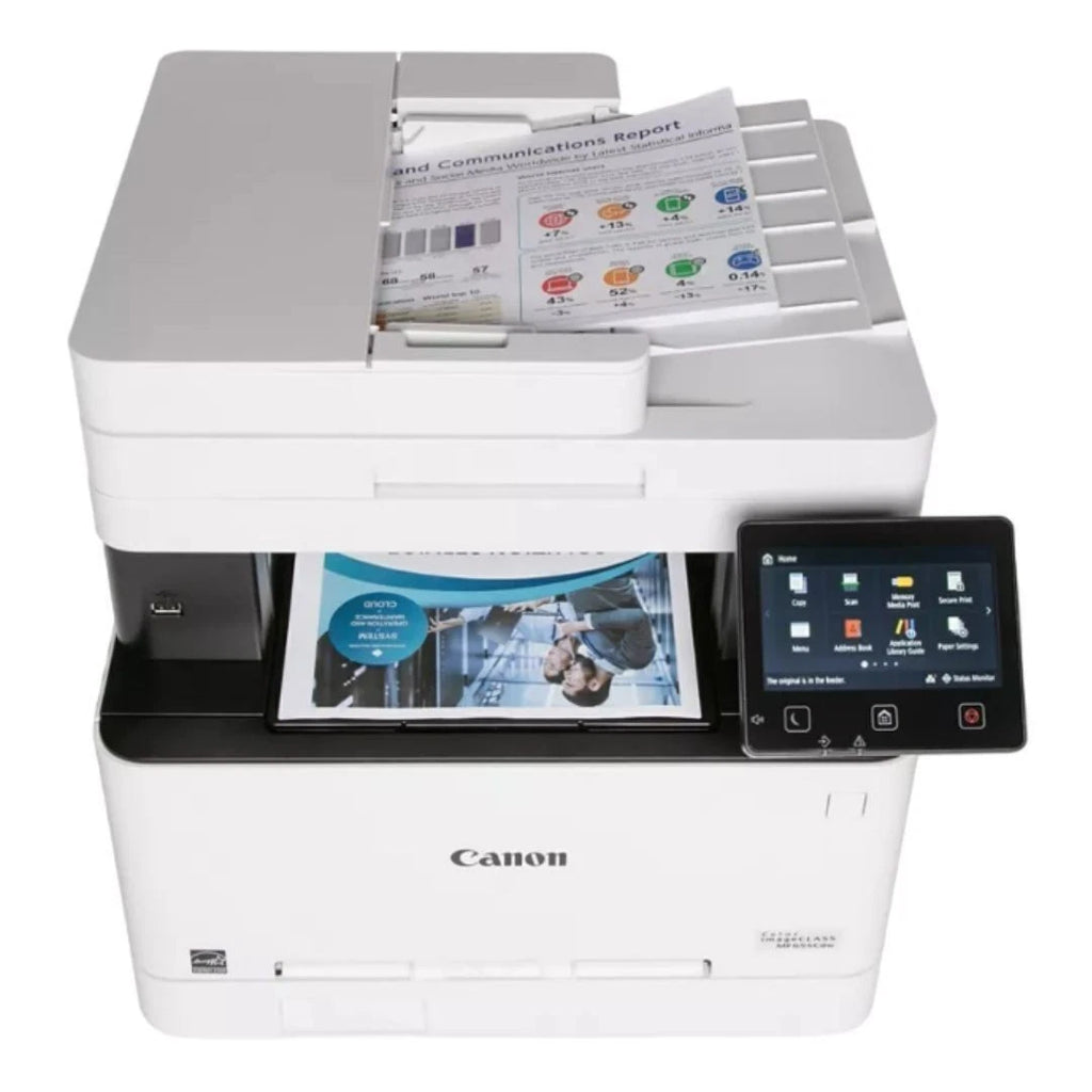 Canon Color ImageCLASS MF654Cdw 3 in 1 Wireless White and Black Laser Printer
