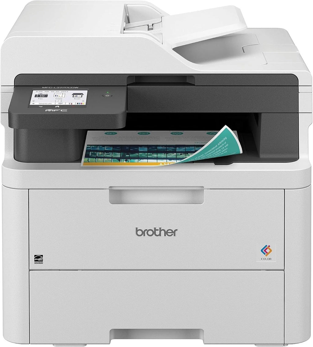 NEW! Brother MFC-L3720CDW Digital Color All-in-One Printer w/ Copy, Scan and Fax