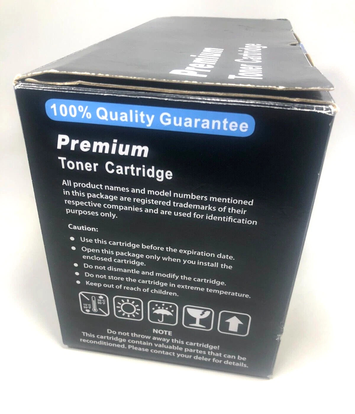 EZink Premium (1) Black Toner Cartridge TN350 Brother Lenovo Xerox Laser Printer