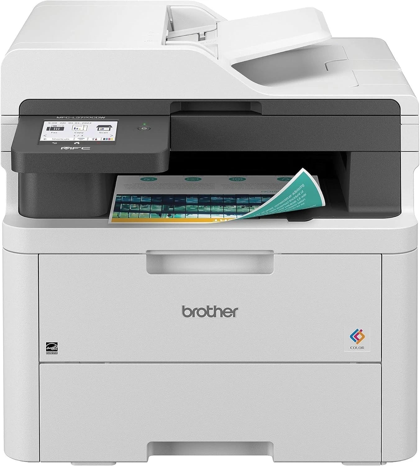 NEW! Brother MFC-L3720CDW Digital Color All-in-One Printer w/ Copy, Scan and Fax