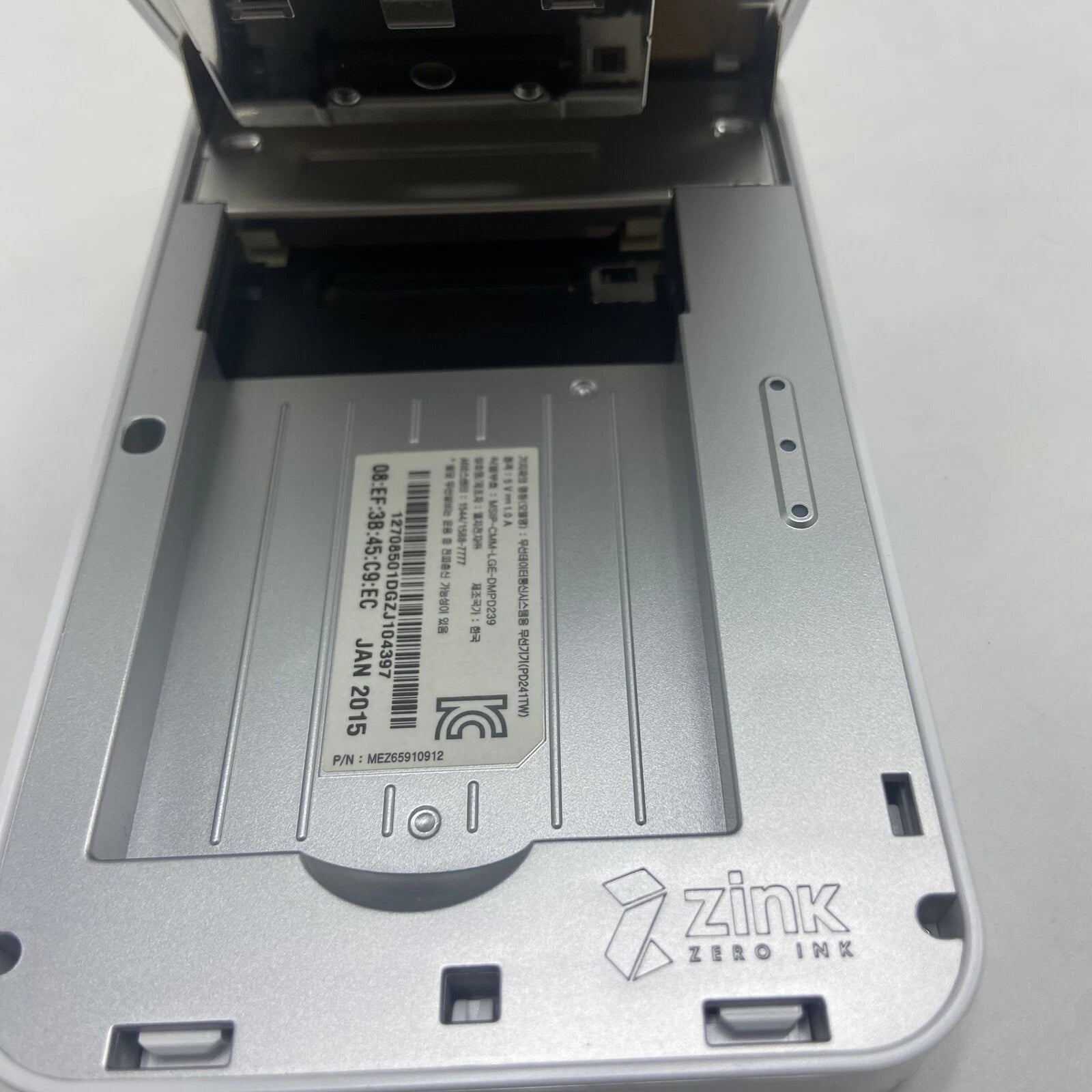 LG Portable Mobile Pocket Photo PD241T Printer Bluetooth Wireless Printing